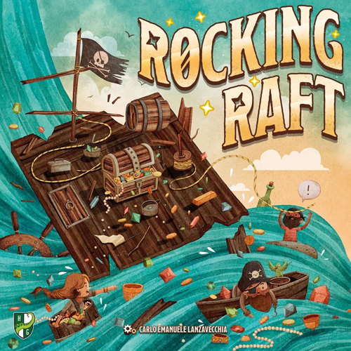 2!HG279 Rocking Raft Board Game published by Horrible Guild