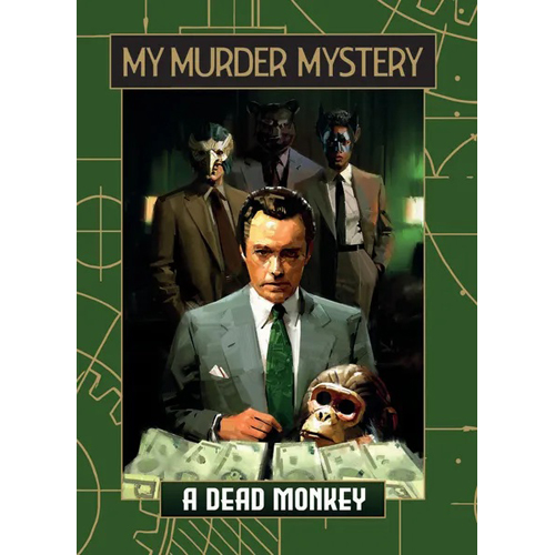 HG281 My Murder Mystery: A Dead Monkey Board Game published by Horrible Guild