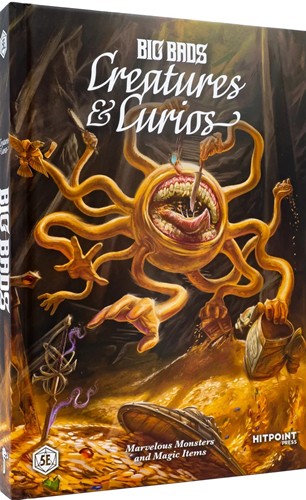 2!HITB017 Dungeons And Dragons RPG: Big Bads: Creatures And Curios published by Hit Point Press