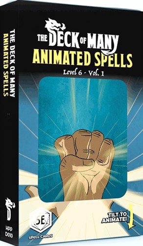 2!HITD034 Animated Spells Deck: Level 6 Volume 1 published by Hit Point Press