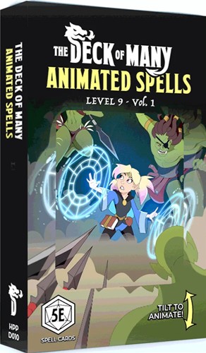 2!HITD037 Animated Spells Deck: Level 9 Volume 1 published by Hit Point Press