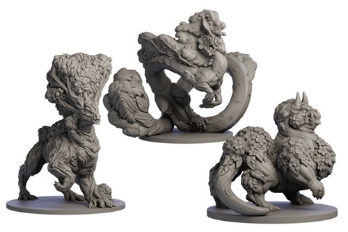 2!HITFLD017 The Field Guide To Floral Dragons RPG: Dragon Gardener's Miniatures Set published by Hit Point Press