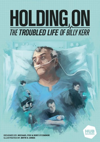 2!HLO01HG Holding On Board Game: The Troubled Life Of Billy Kerr published by Hub Games