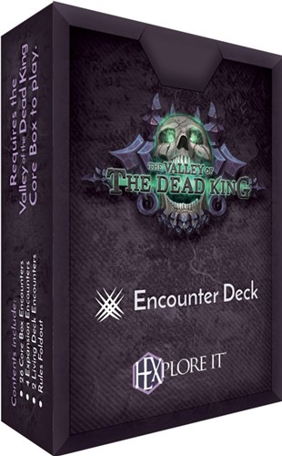 HEXplore It Board Game: The Valley Of The Dead King Encounter Deck