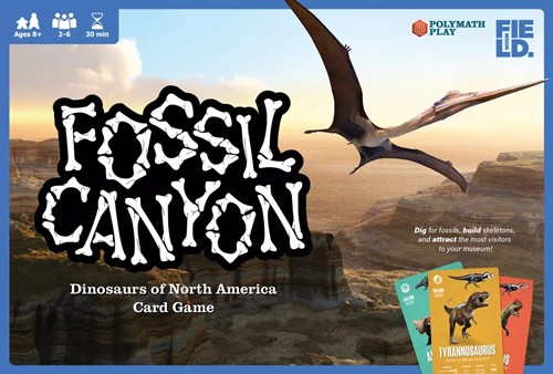 HPSPPFCD1 Fossil Canyon Card Game published by Polymath Play