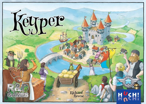 2!HUCKEYPER Keyper Board Game published by Huch and Friends