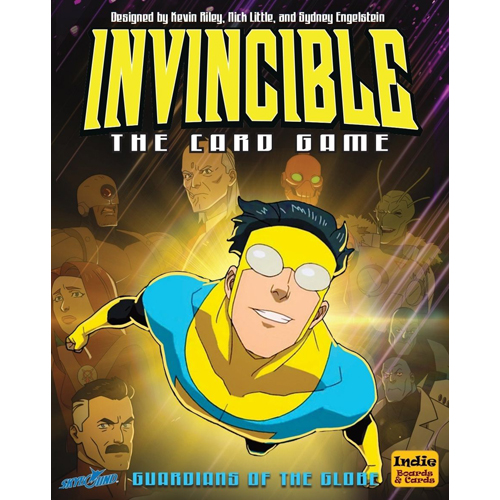 2!IBCINVAK1 Invincible Card Game: Guardians Of The Globe Expansion published by Indie Boards and Cards