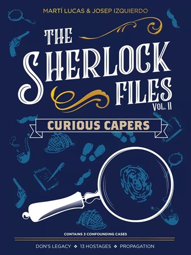 IBCSFCC001 Sherlock Files Card Game: Curious Capers published by Indie Boards and Cards