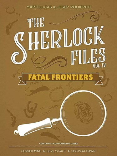 2!IBCSFF01 Sherlock Files Card Game: Fatal Frontiers published by Indie Boards and Cards