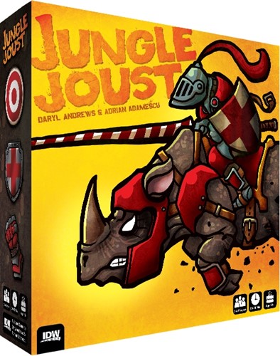 2!IDW01275 Jungle Joust Card Game published by IDW Games