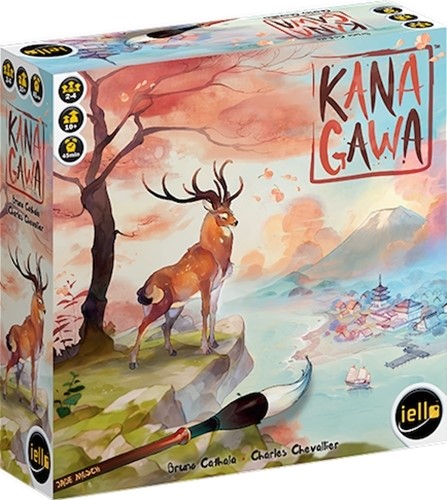 IEL51310 Kanagawa Board Game published by Iello