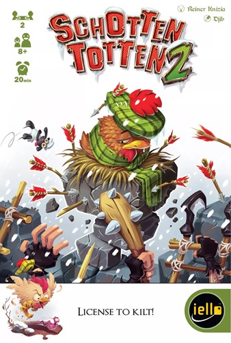 IEL51758 Schotten Totten Card Game: 2 published by Iello