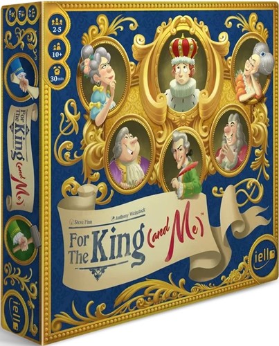 IEL51831 For The King And Me Card Game published by Iello