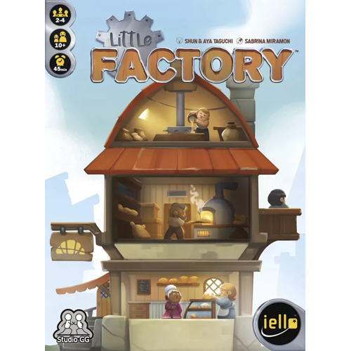IEL51834 Little Factory Card Game published by Iello