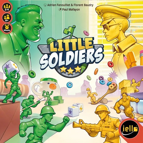 2!IEL70475 Little Soldiers Card Game published by Iello