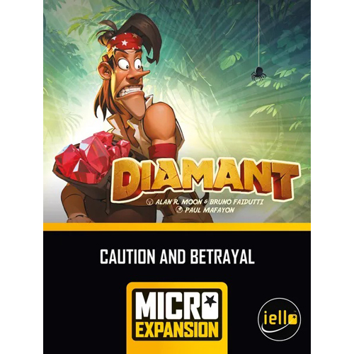 1!IEL70544 Diamant Board Game (2024 Edition): Caution And Betrayal Expansion published by Iello