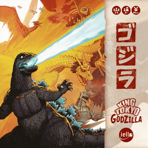 3!IEL70595 King of Tokyo Board Game: Godzilla published by Iello