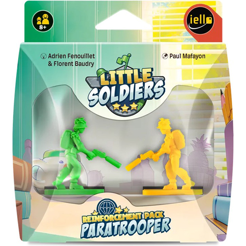 IEL70728 Little Soldiers Card Game: Paratrooper Expansion published by Iello