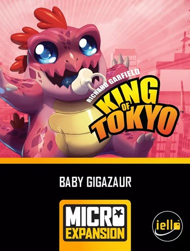 2!IEL87112 King of Tokyo Board Game: Baby Gigazaur Micro Expansion published by Iello
