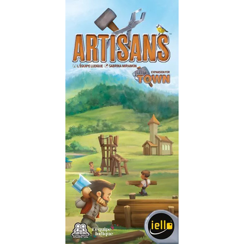 2!IELLITTLEARTISANS Little Town Board Game: Artisans Expansion published by Iello