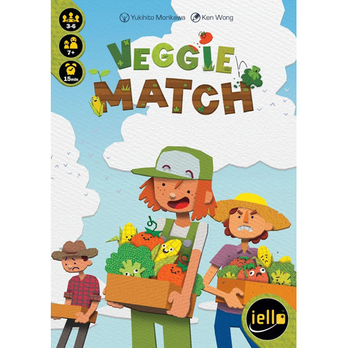 2!IELVEGGIE Veggie Match Board Game published by Iello