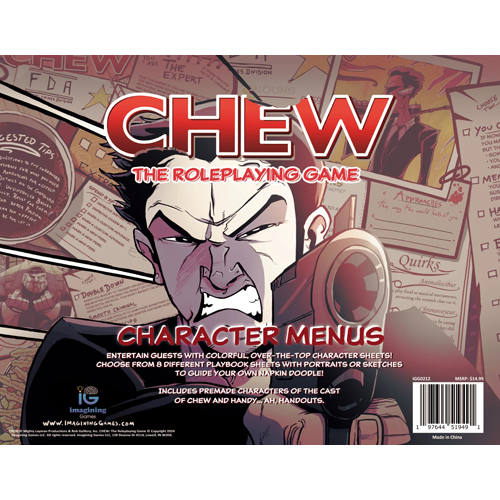 3!IMGCHW04 CHEW RPG: Character Menus published by Imagining Games
