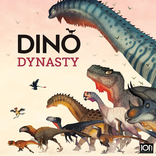 ION016 Dino Dynasty Board Game published by Ion Game Design