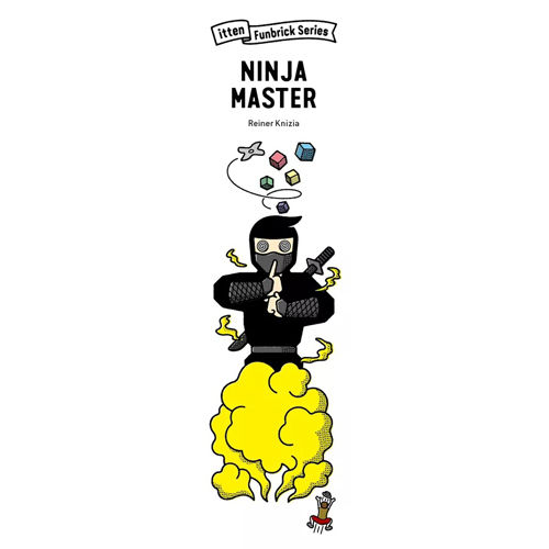 1!ITTNINJA Ninja Master Board Game published by Itten