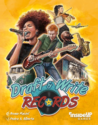 Draft And Write Records Board Game