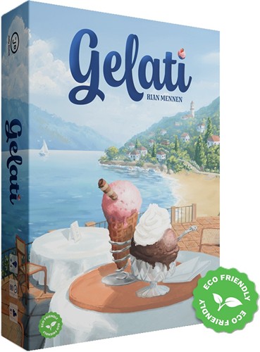 3!JDUGEL01 Gelati Board Game published by Jolly Dutch