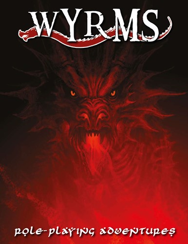 JPG821 Wyrms RPG: Role Playing Adventures published by Japanime Games