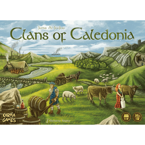 2!KARCOC Clans Of Caledonia Board Game published by Karma Games