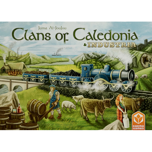 2!KARCOCIND Clans Of Caledonia Board Game: Industria Expansion published by Karma Games