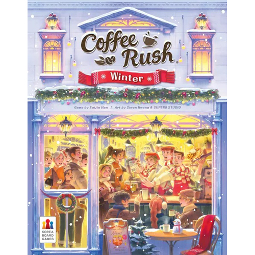 KBGCRW0101 Coffee Rush Board Game: Winter Edition published by Korea Board Games