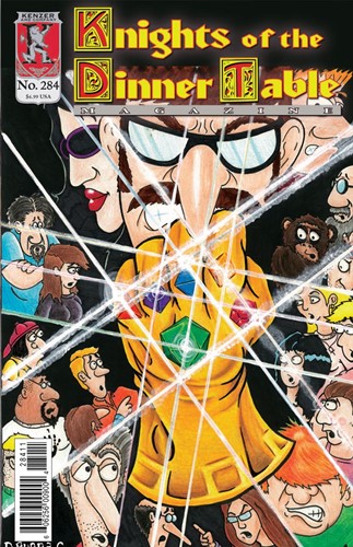 2!KEN284 Knights Of The Dinner Table Issue 284 published by Kenzer & Company