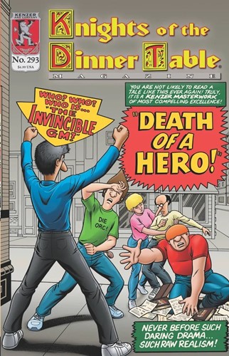 2!KEN293 Knights Of The Dinner Table Issue 293 published by Kenzer & Company