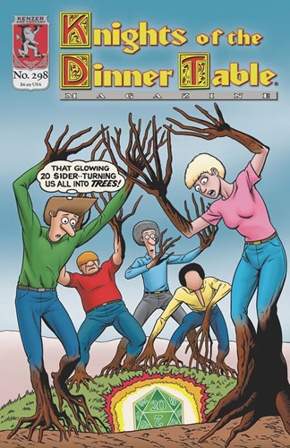 2!KEN298 Knights Of The Dinner Table Issue 298 published by Kenzer & Company
