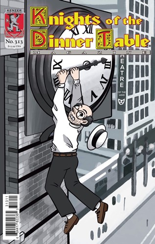 2!KEN313 Knights Of The Dinner Table Issue 313 published by Kenzer & Company