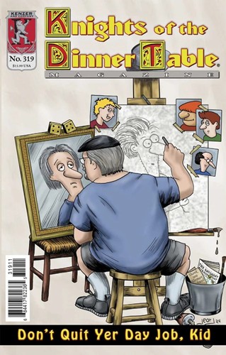 3!KEN319 Knights Of The Dinner Table Issue 319 published by Kenzer & Company
