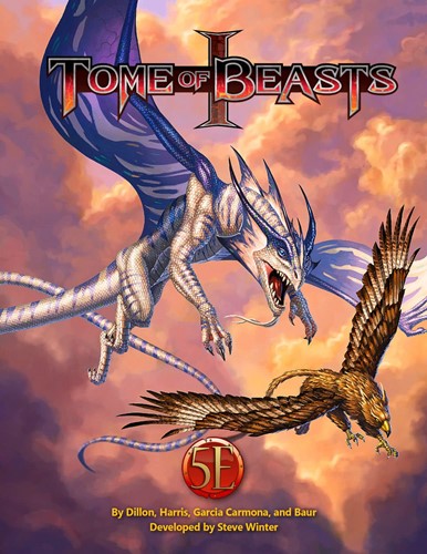 2!KOB9566 Dungeons And Dragons RPG: Tome Of Beasts 1: 2023 Edition published by Kobold Press