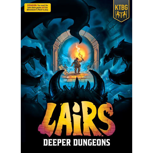 KTG1503 Lairs Board Game: Deeper Dungeons published by Kids Table Board Gaming