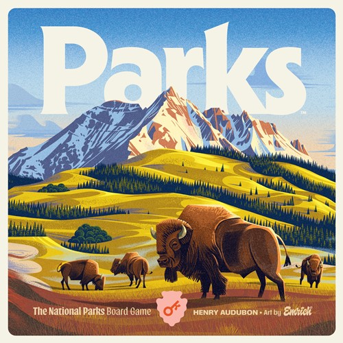 2!KYM0502 Parks Board Game Second Edition published by Keymaster Games