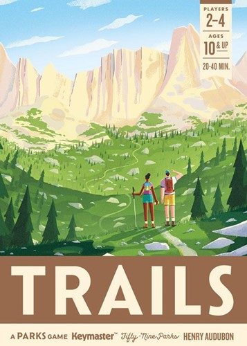 2!KYM0701 Trails Board Game: A Parks Game published by Keymaster Games