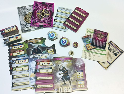 2!LAU938 Agemonia Board Game: New Heroes Xir And Garuk Expansion published by Lautapelit