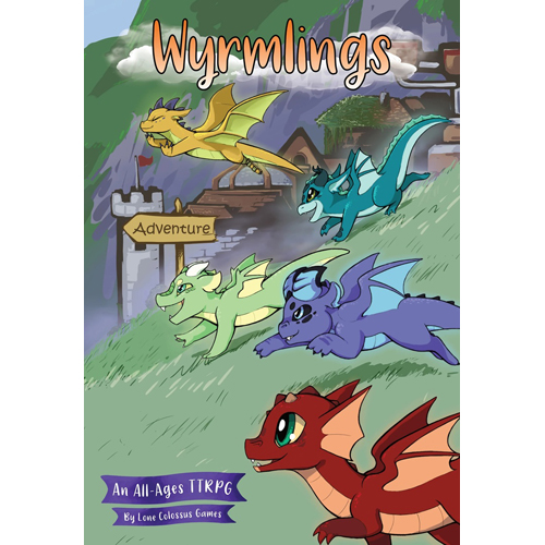 3!LCL02001 Wyrmlings: All Ages RPG published by Lone Colossus Games