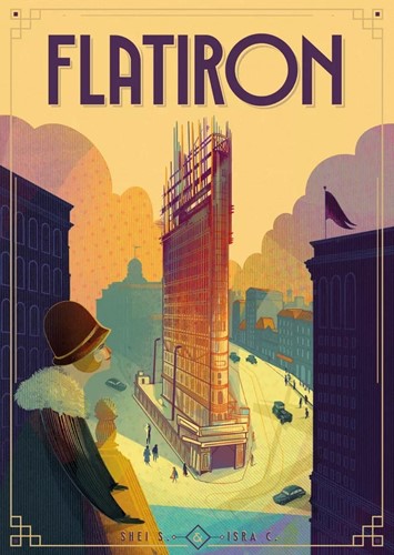 2!LDNV480001 Flatiron Board Game published by Ludonova
