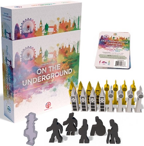 On The Underground Board Game: London And Berlin Deluxe Edition