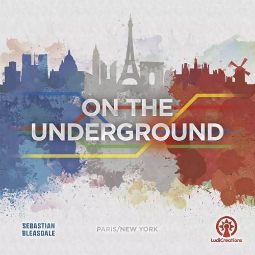 On The Underground Board Game: Paris And New York Edition
