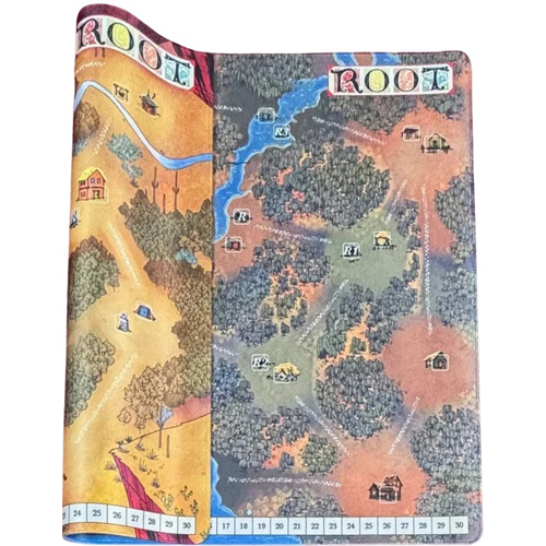 2!LED01033 Root Board Game: Playmat Marsh And Gorge published by Leder Games
