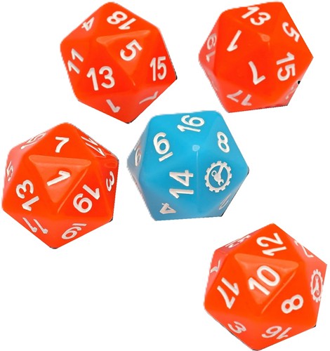 2!LEYSU05 Salvage Union RPG: D20 Dice Set published by Leyline Press